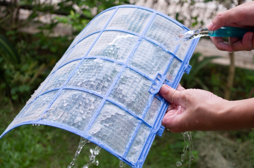 에어컨 필터청소