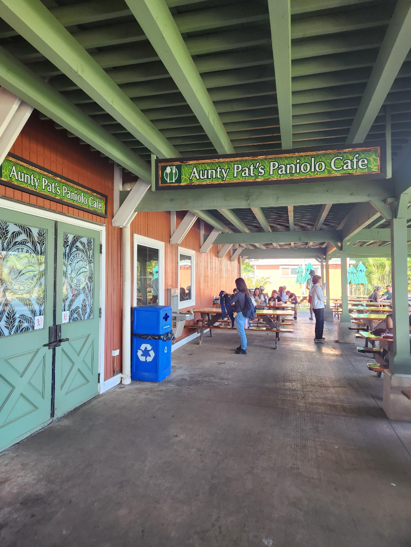 하와이 쿠알로아 랜치 카페 aunty pat's paniolo cafe