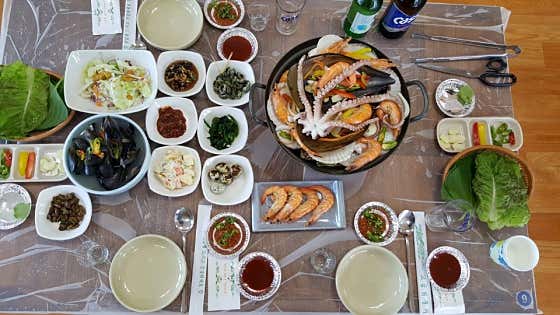 매일아침 꽃무지개물회