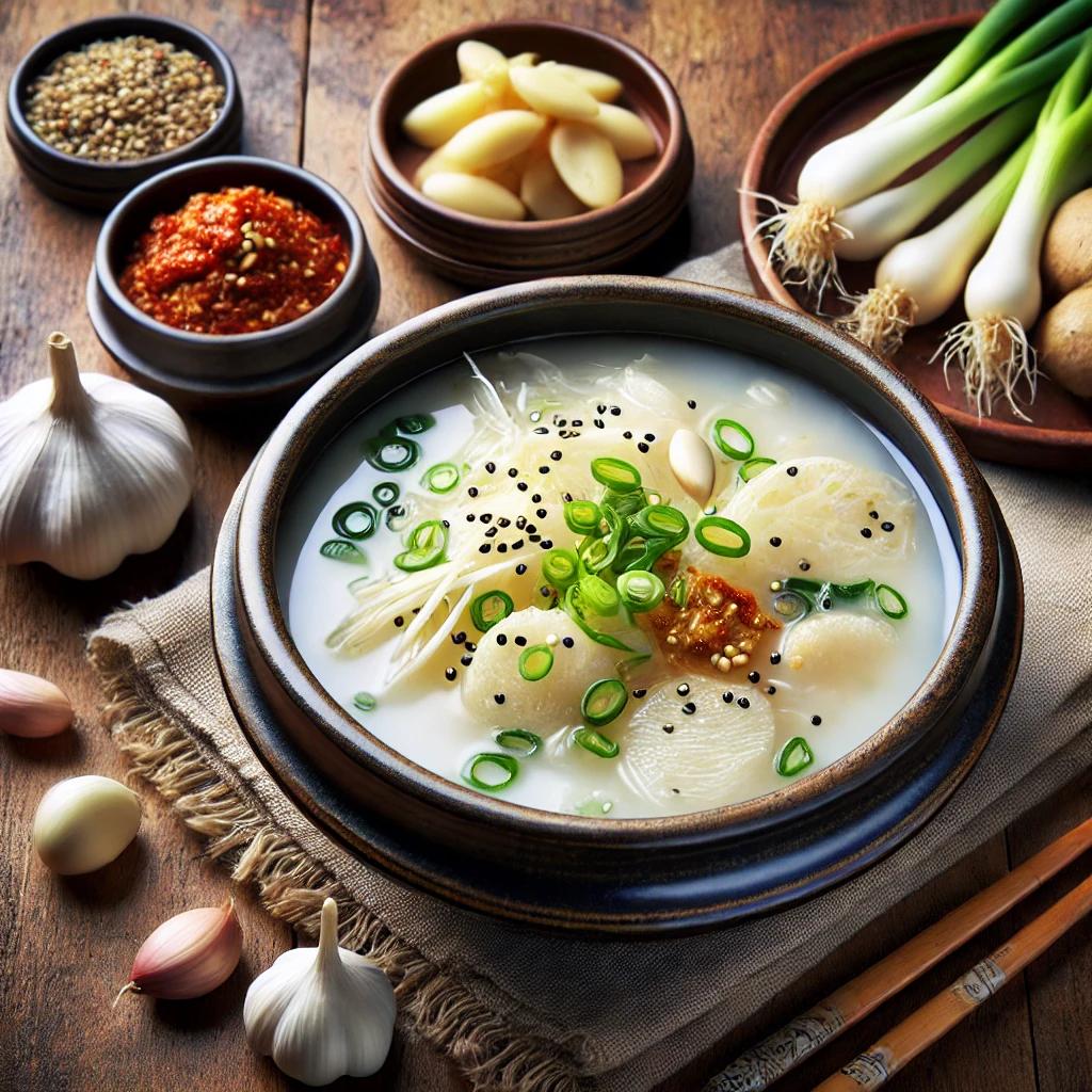 백김치 국물 만들기