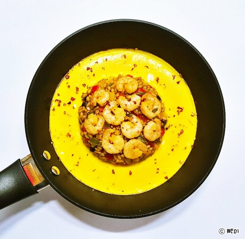 다이어트 요리 계란새우볶음밥 레시피