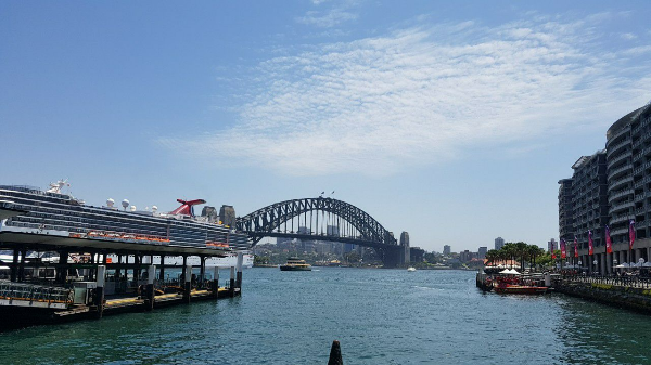 록스에서 바라보는 하버브리지