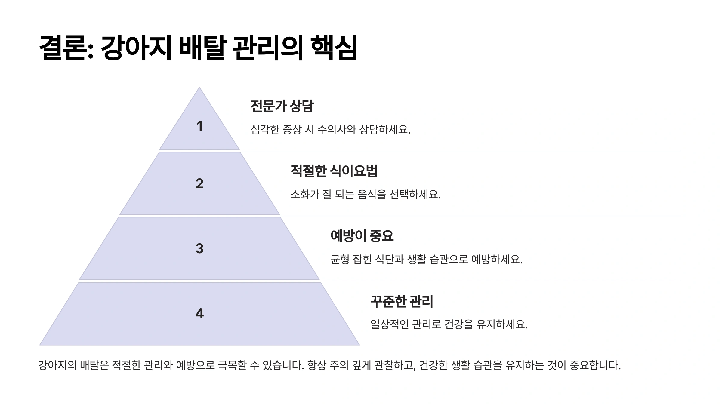 🐶 강아지가 배탈 났을 때 피해야 할 음식