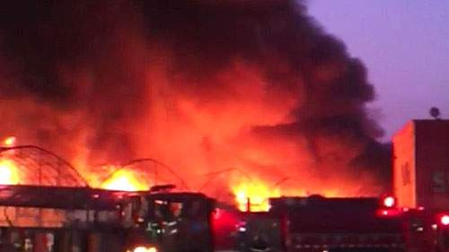 포천 식품공장 화재