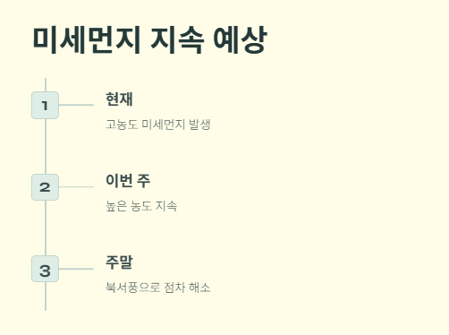 전국 미세먼지 예보