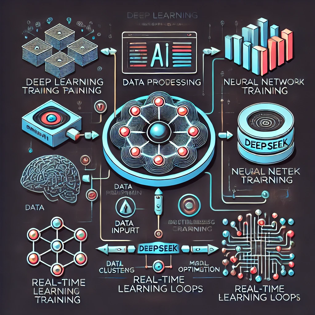 딥시크 AI 모델의 학습 과정&amp;#44; 데이터 입력부터 신경망 최적화까지의 훈련 파이프라인