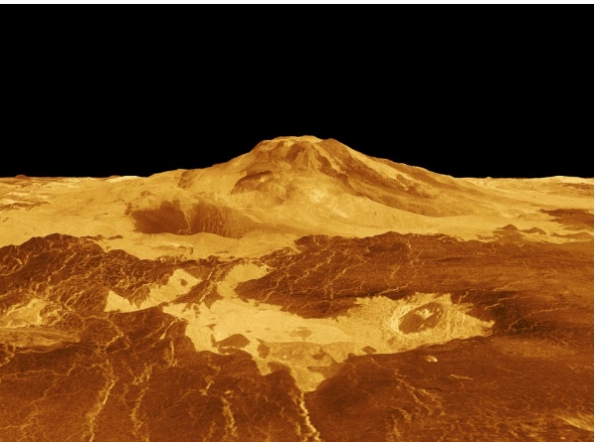 금성 지표면 이미지 ⓒ데일리포스트=이미지 제공/NASA
