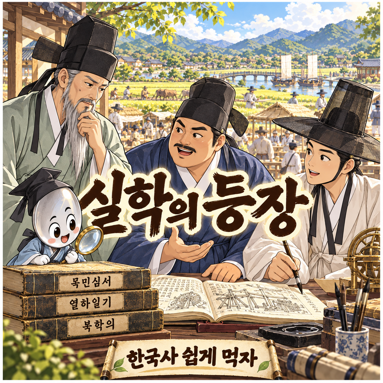 실학의 등장을 표현한 대표 썸네일