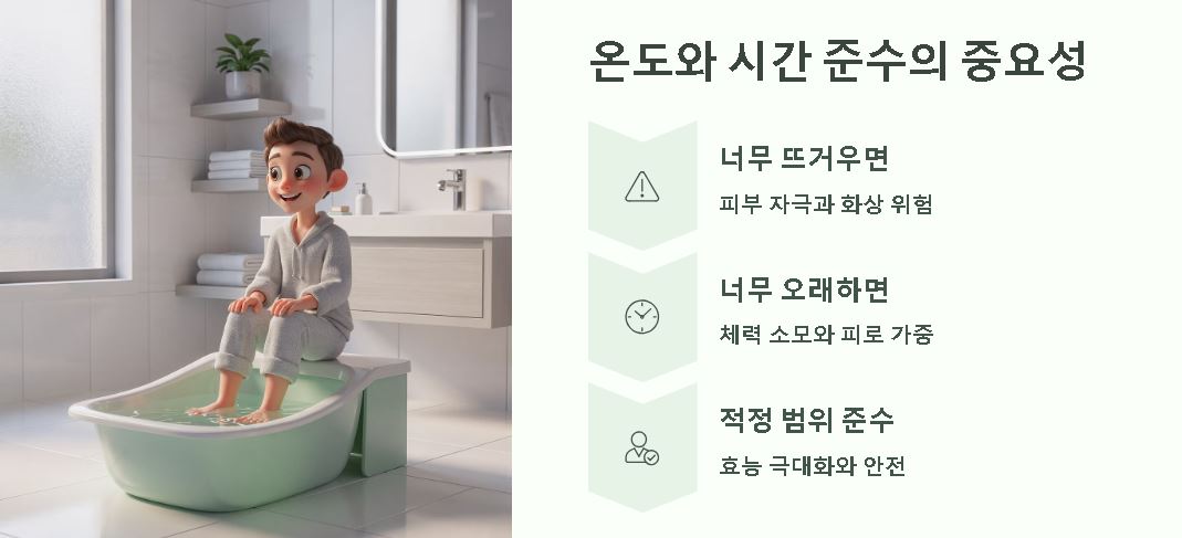 족욕 적정시간 효과