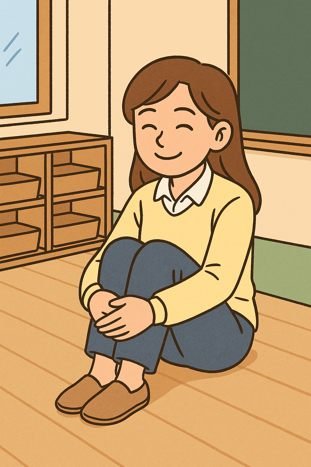 회복하고 있는 교사