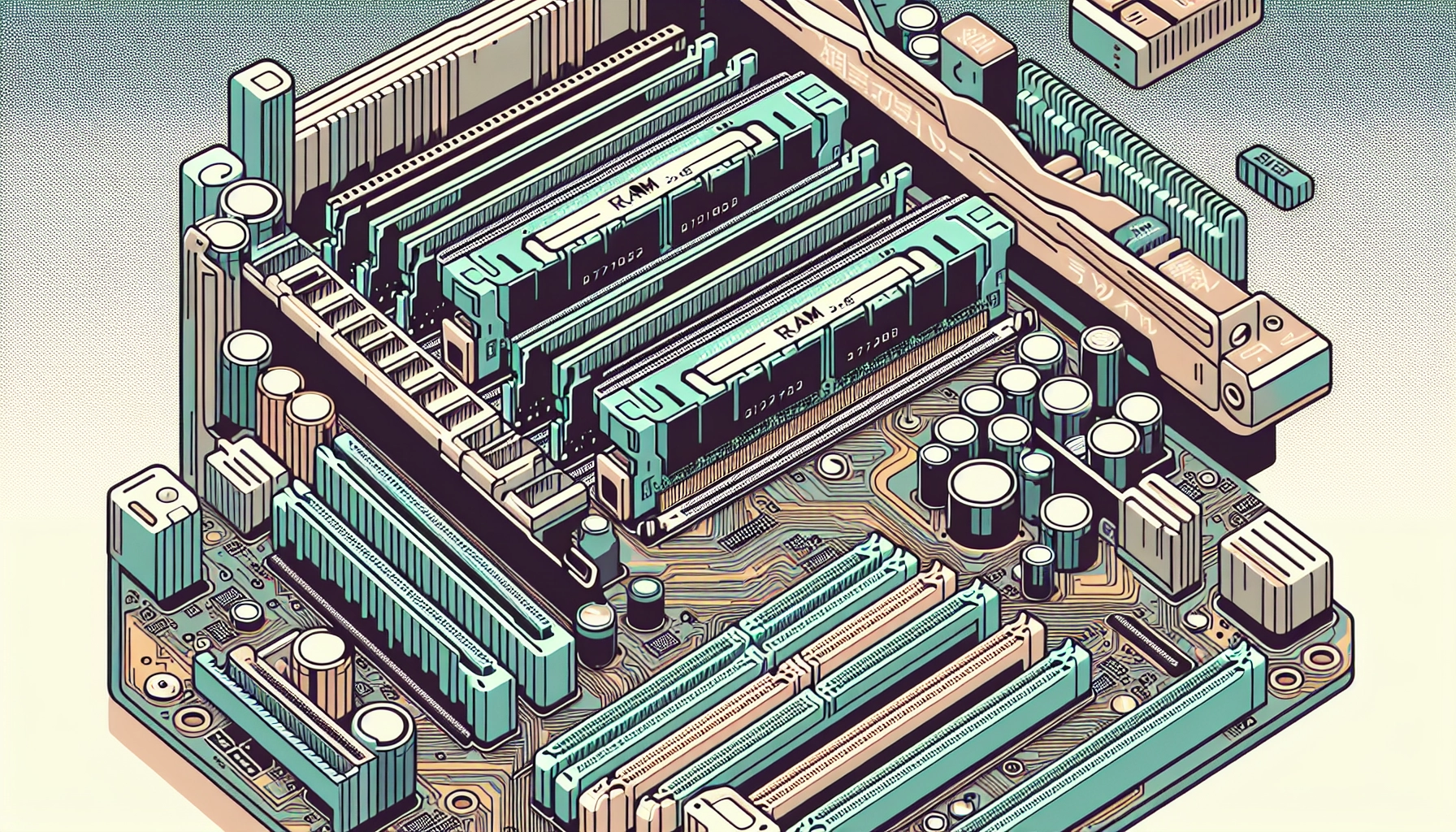 RAM슬롯장착순서