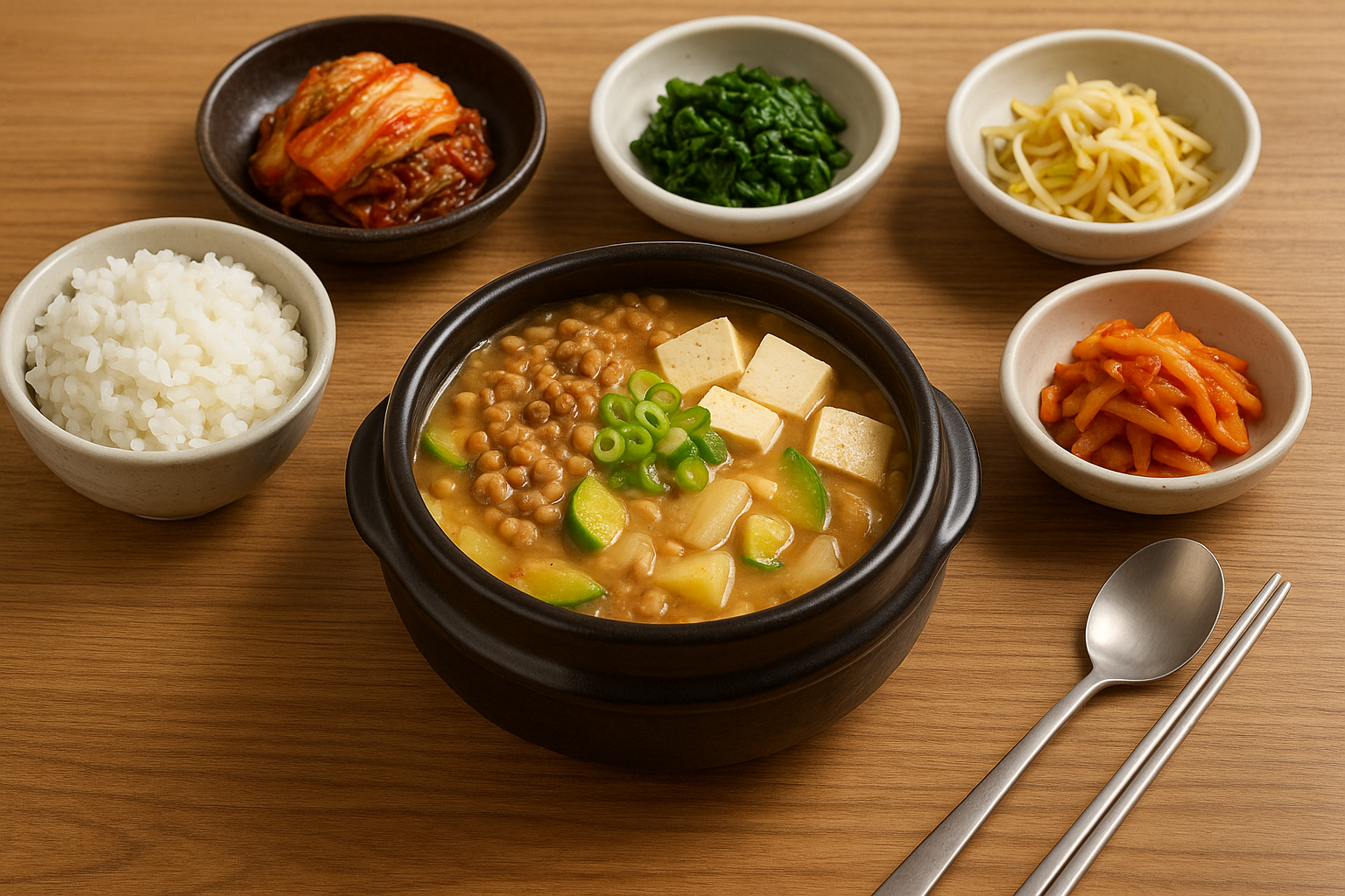 청국장 한상차림