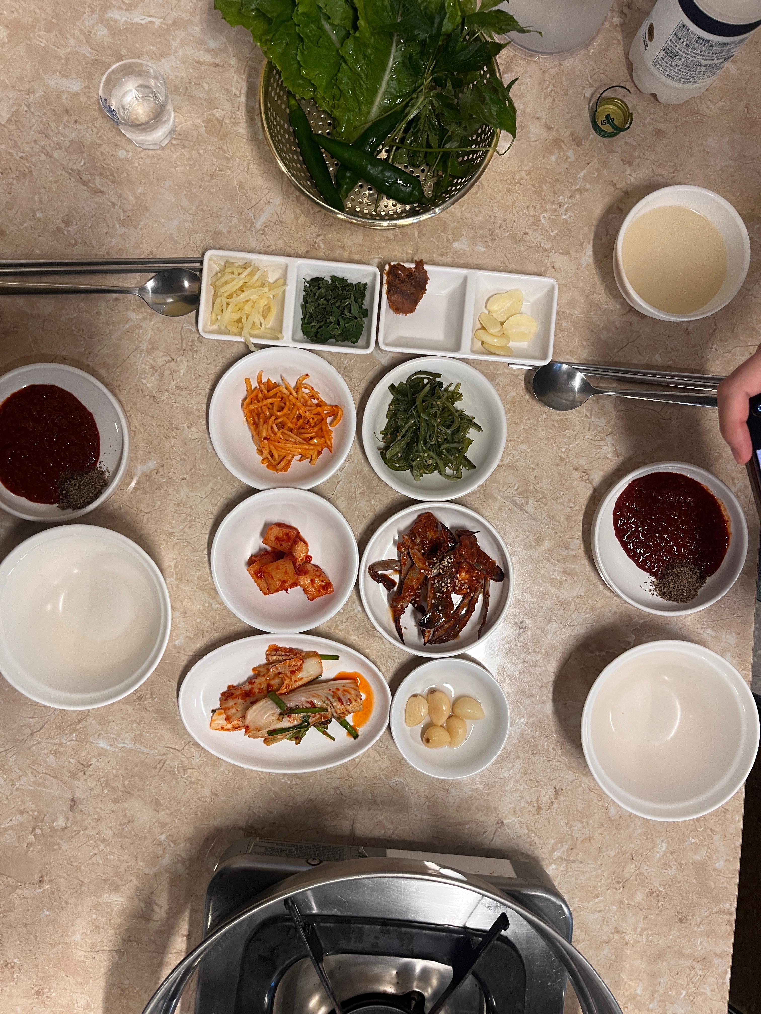 갱상도식 기본찬