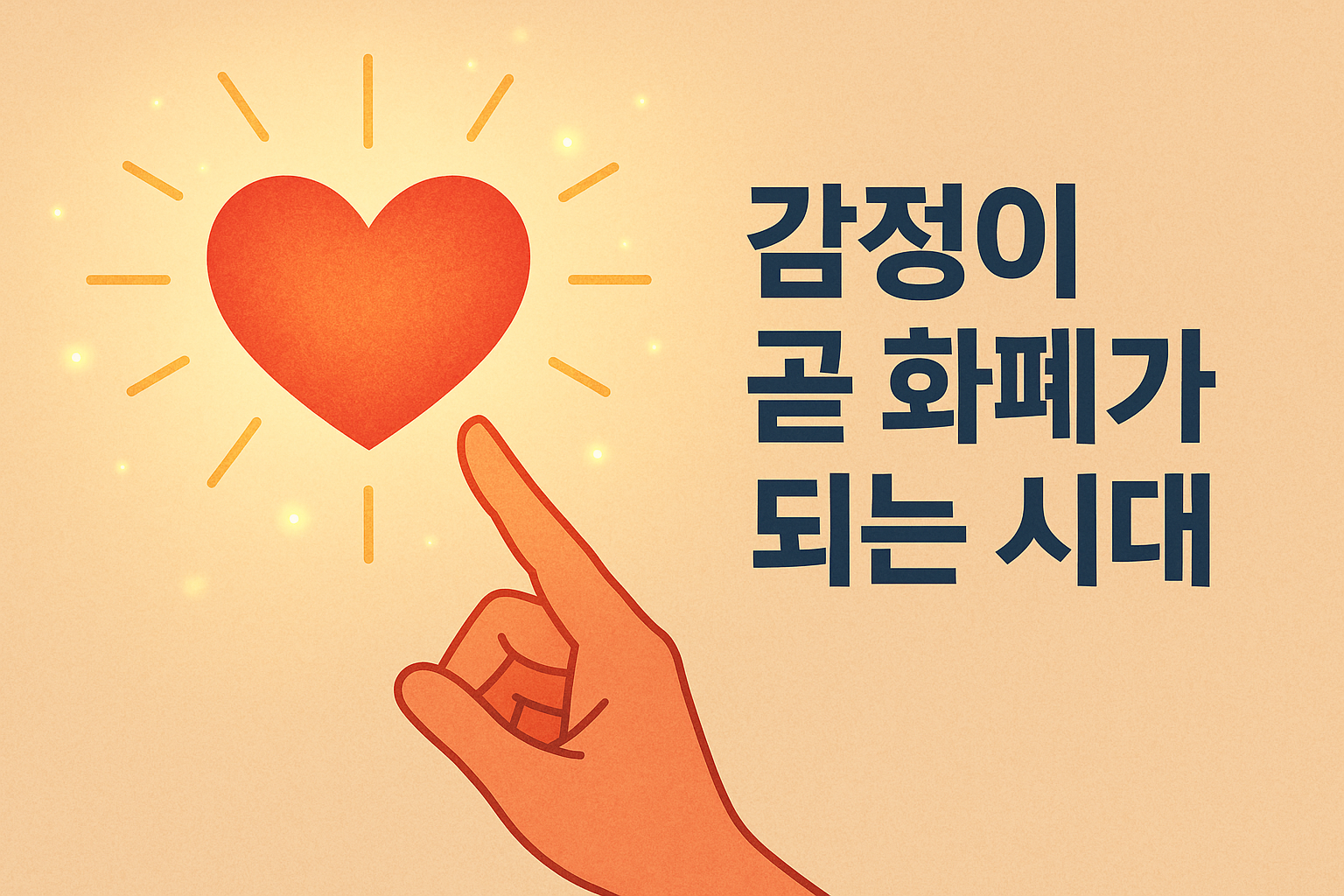 감정이 곧 화폐가 되는 시대 – 마음을 움직이는 콘텐츠가 진짜 경쟁력이다.