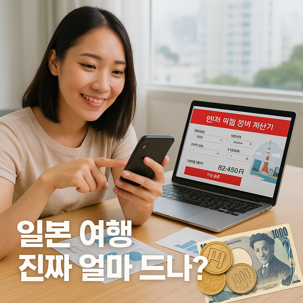 엔저 여행 경비 계산기, 일본 여행 진짜 얼마 드나? 관련 이미지