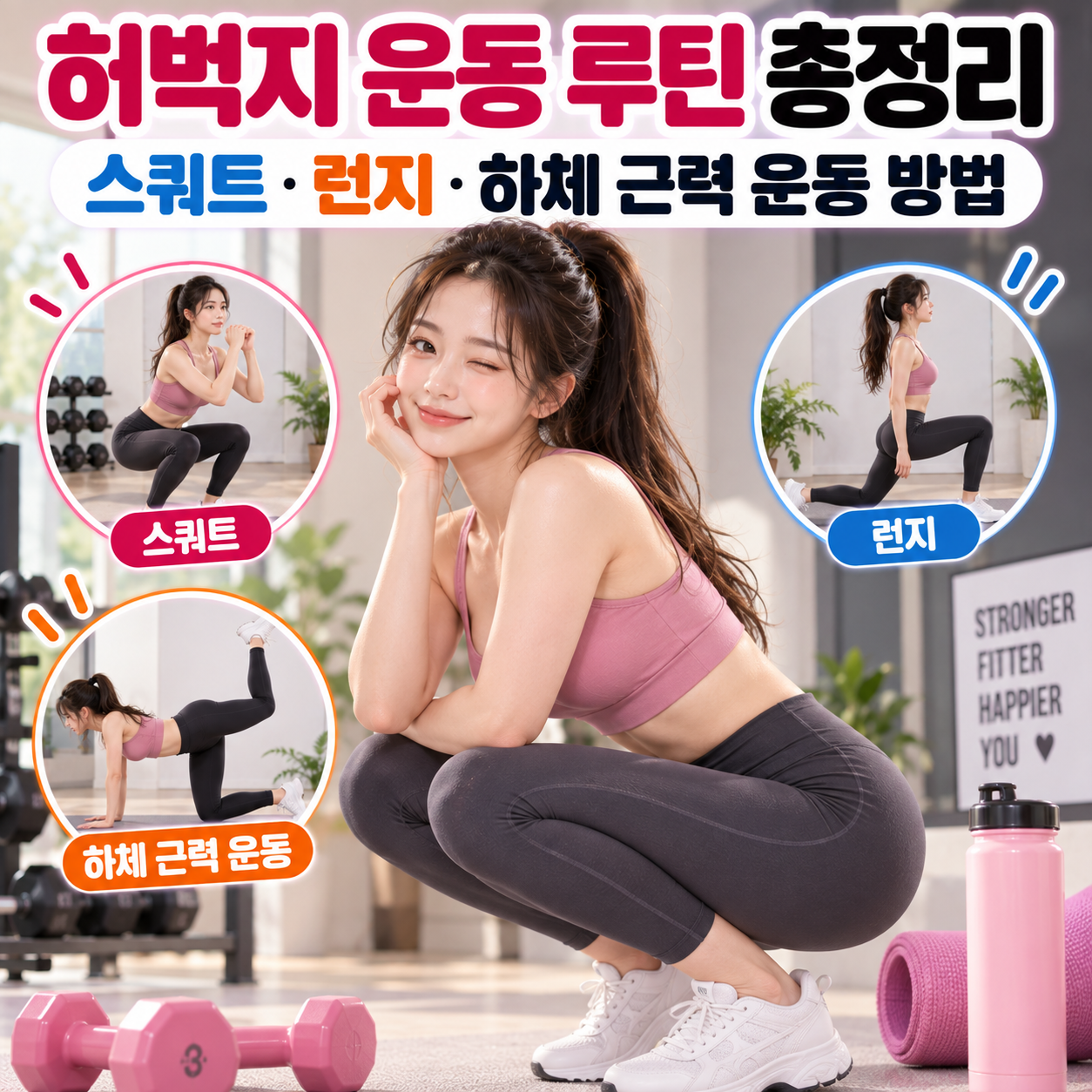 허벅지 운동 루틴