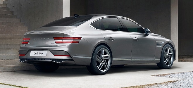 제네시스 G80 페이스리프트 디자인 공개