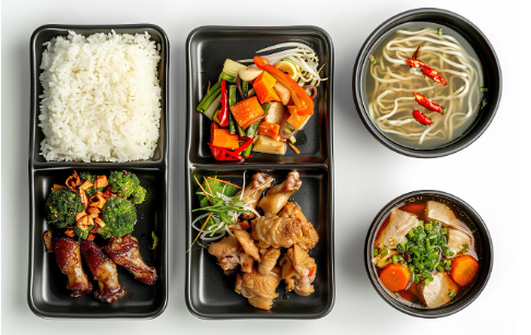 일본 도시락 사진