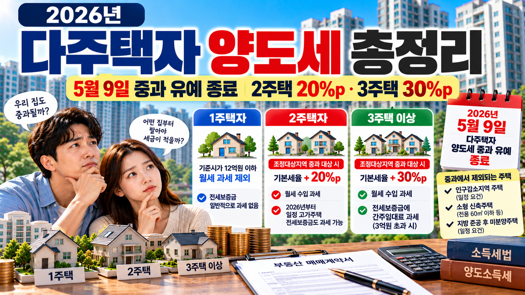 다주택자 양도세