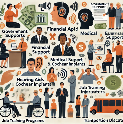 청각장애인 혜택 관련 이미지