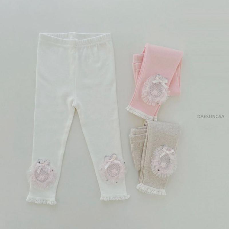 대성사 레이스리본레깅스