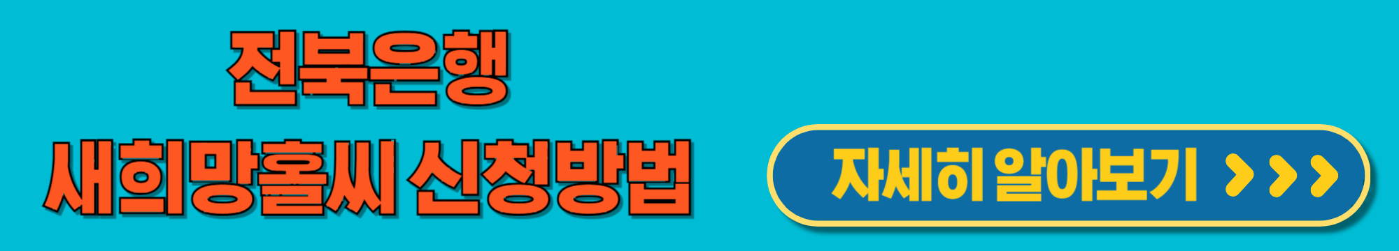 전북은행새희망홀씨대출