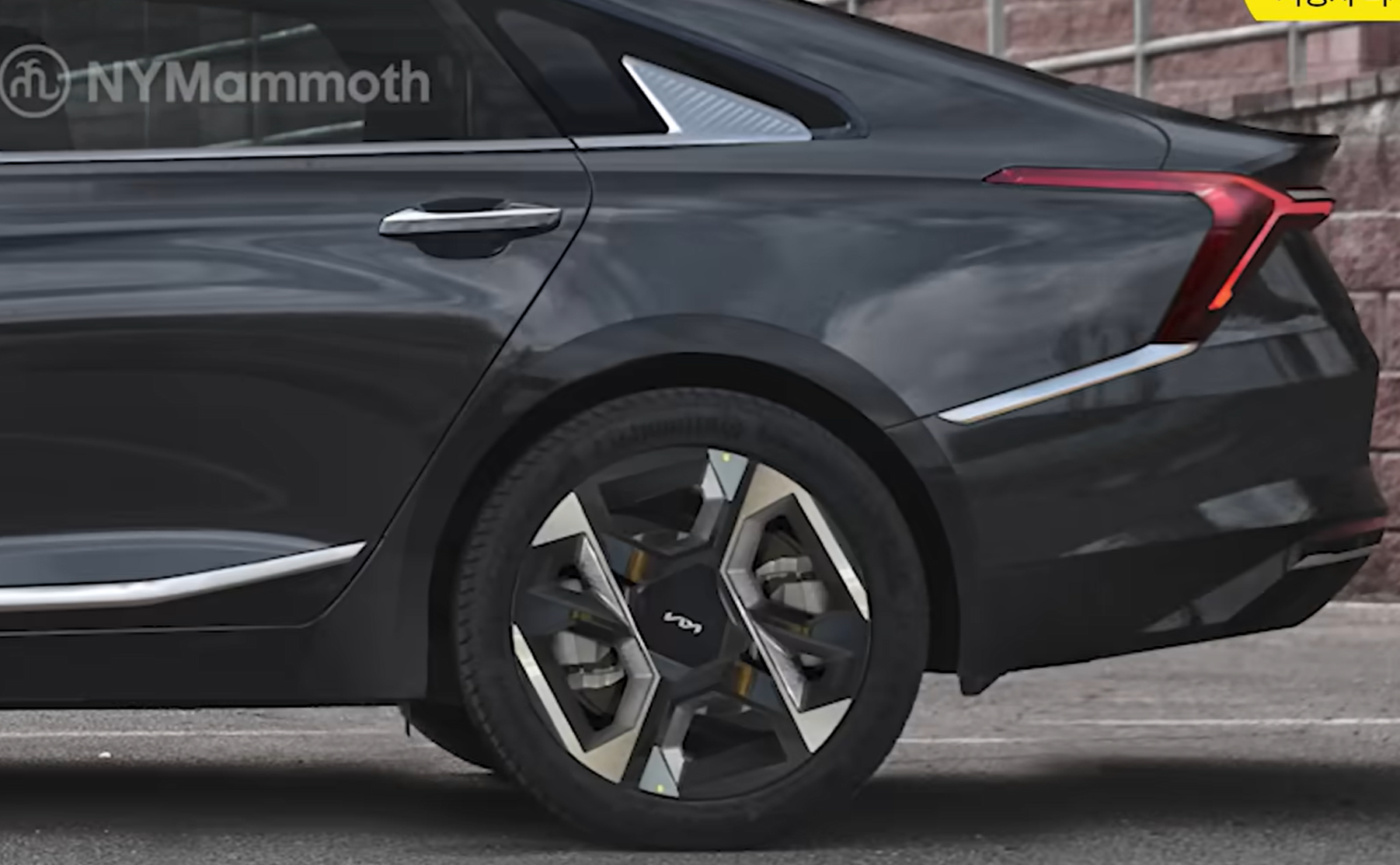 기아 K8 페이스리프트 예상도