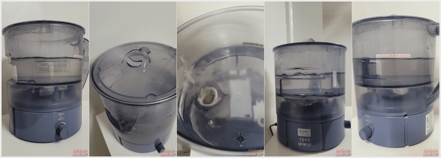 윤남텍 가습기 사용 후 느낀 장점, 단점, 세척 방법