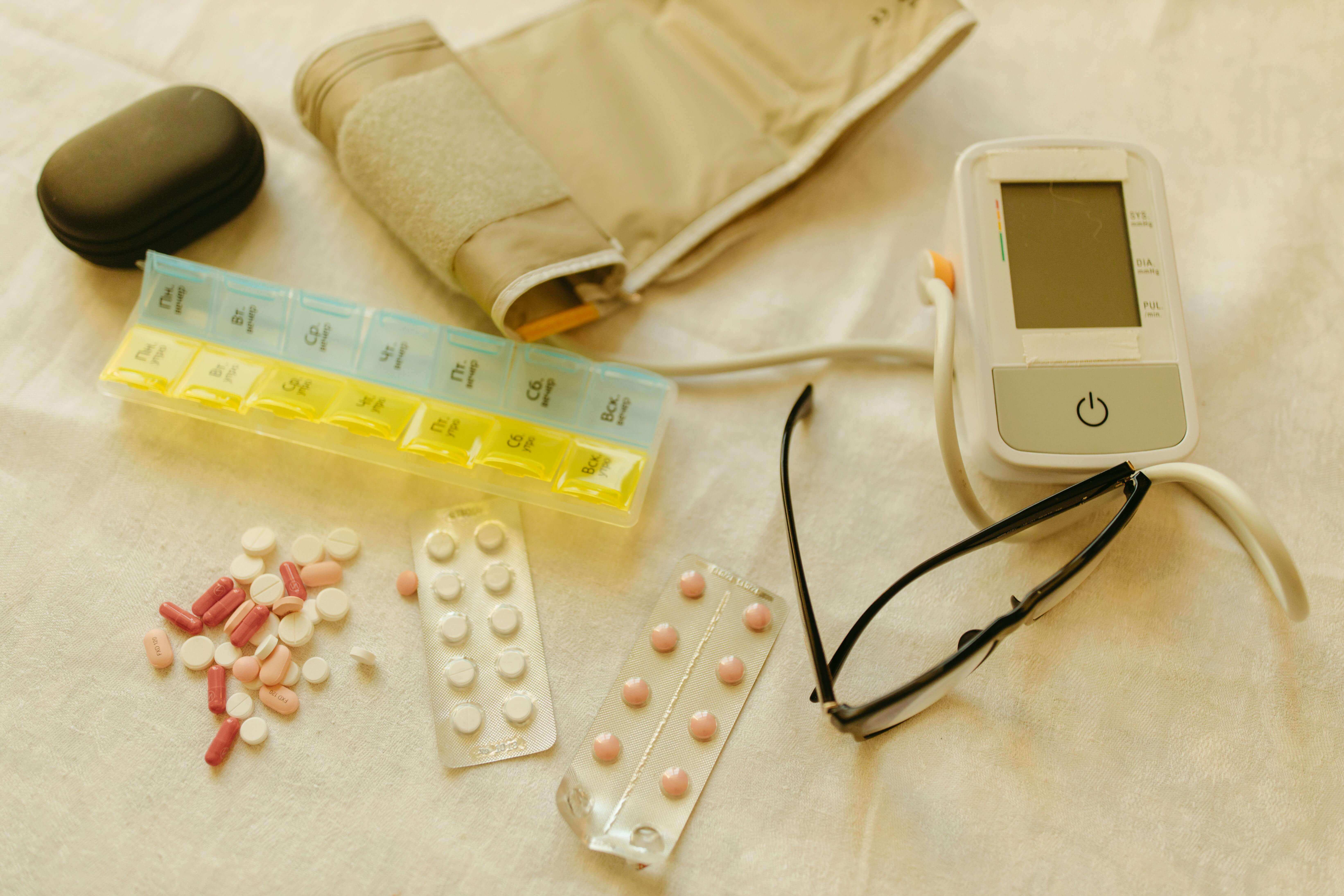 혈압계, 혈압약 이미지