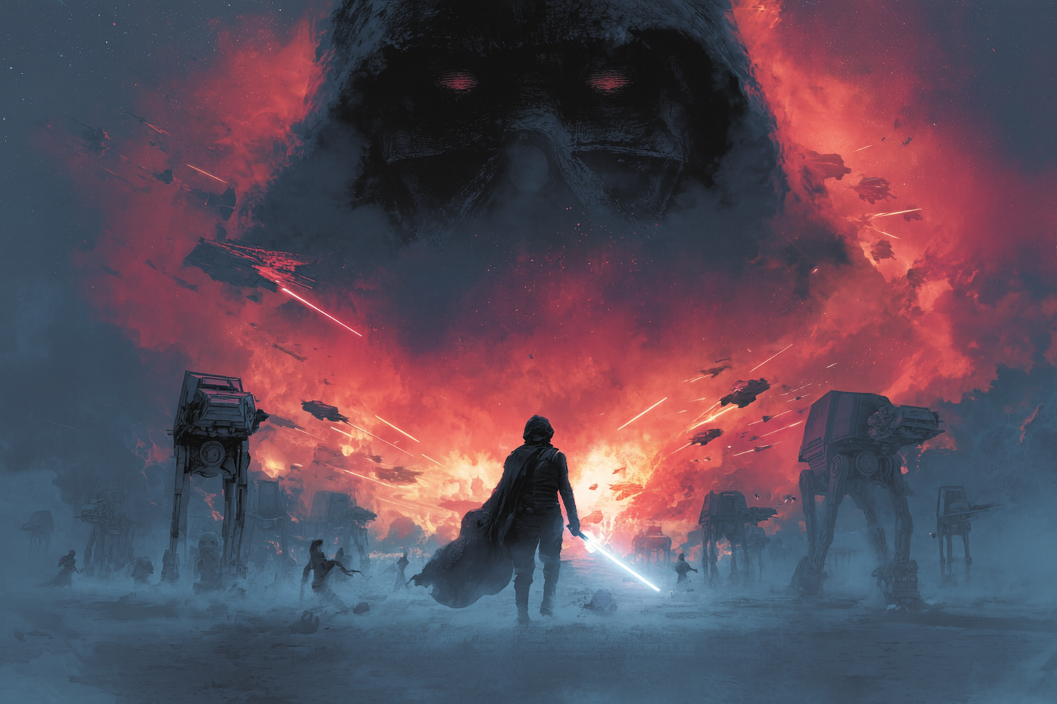 스타워즈제국의 역습 영화 포스터