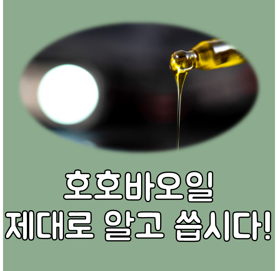 호호바오일 사용법 대표이미지