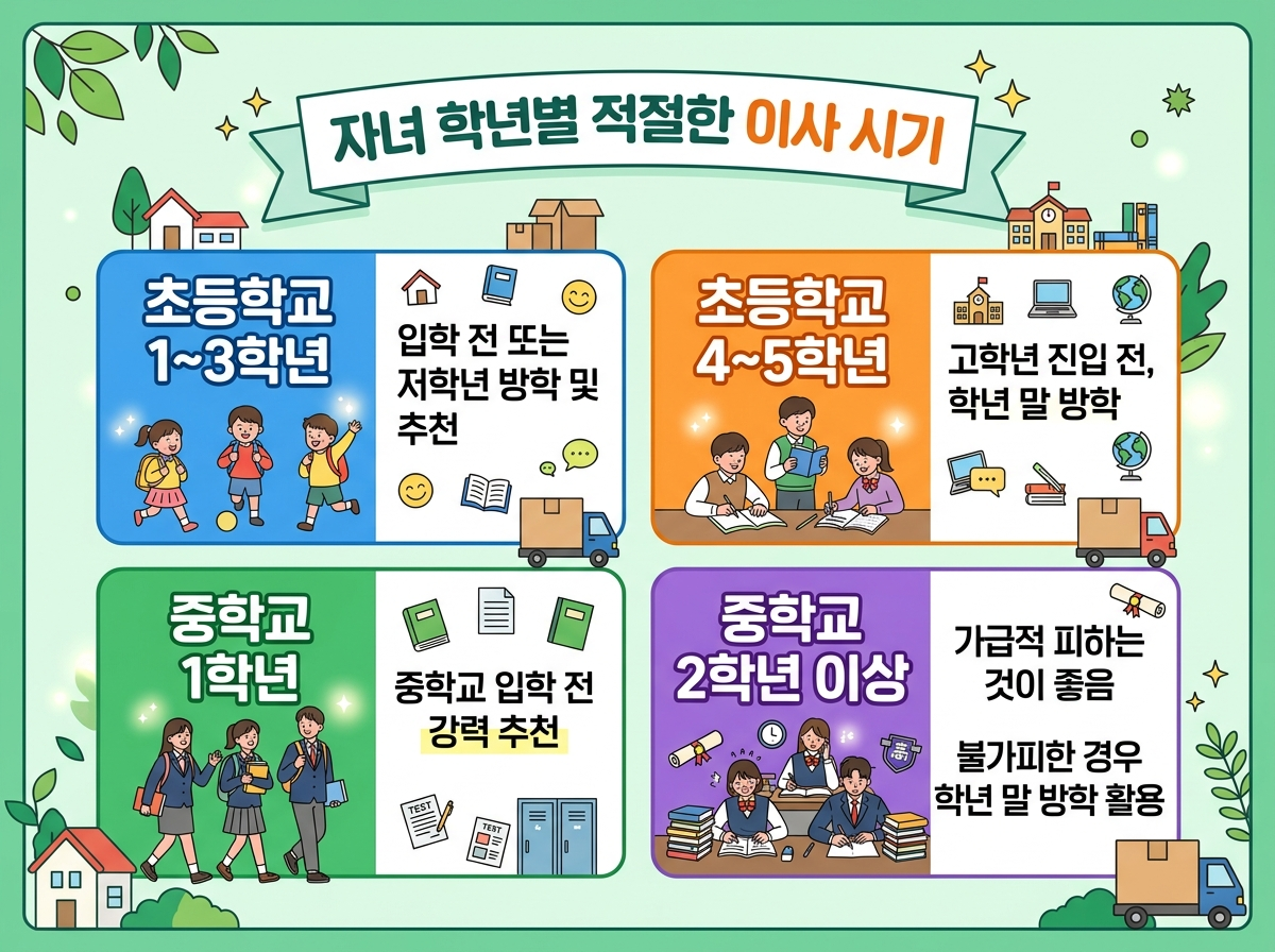 과학고 입시 아이 학년별 이사 타이밍