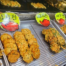 감자전-해물파전