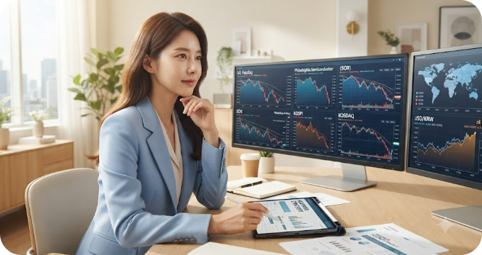 미국 기술주 급락과 코스피&middot;코스닥 동반 하락, 다음 주 국내 증시의 핵심 변수