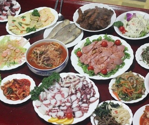 당면 고기 채소