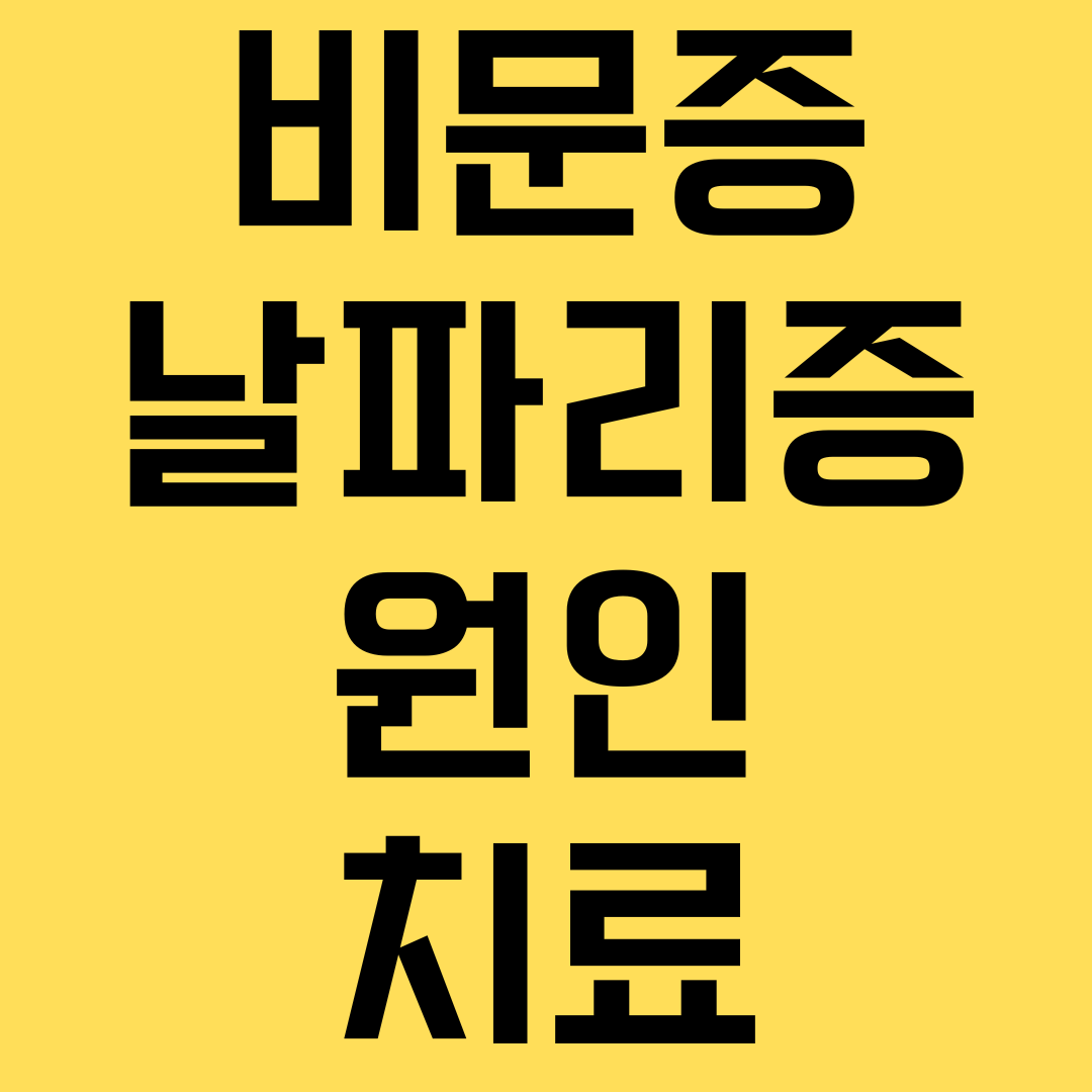 비문증 원인 치료