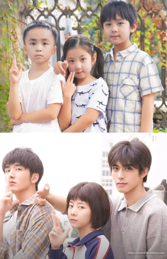 허쯔추, 리젠젠, 링샤오 이미지