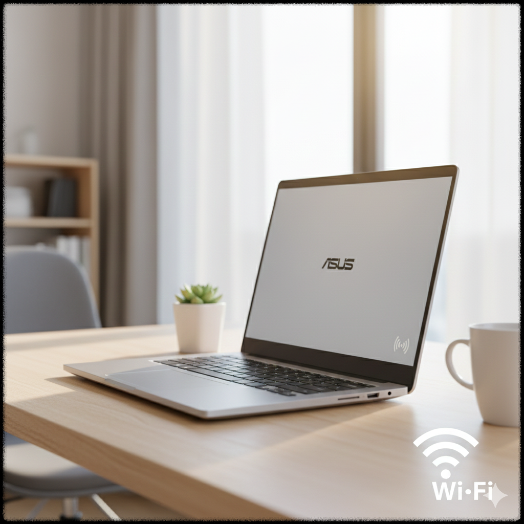 노트북 와이파이 문제를 해결하고 정상 연결된 상태