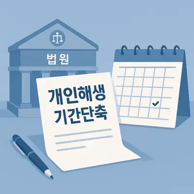 개인회생 기간단축 신청 방법: 변제기간 줄이는 법, 개인회생 절차