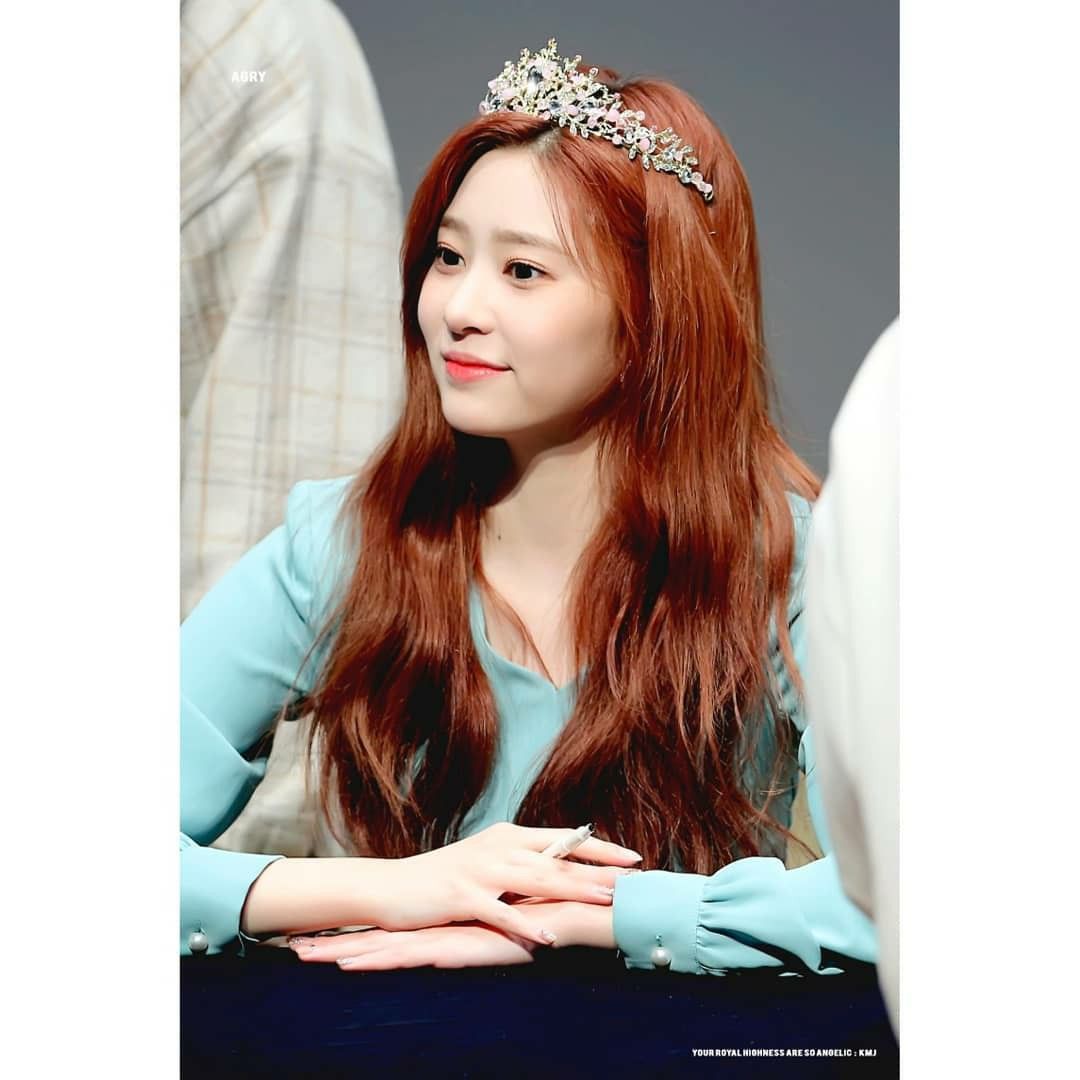 아이즈원 김민주 최애사진