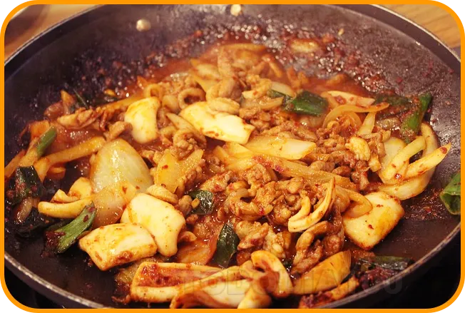 오징어 볶음 레시피