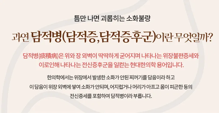 담적병 증상