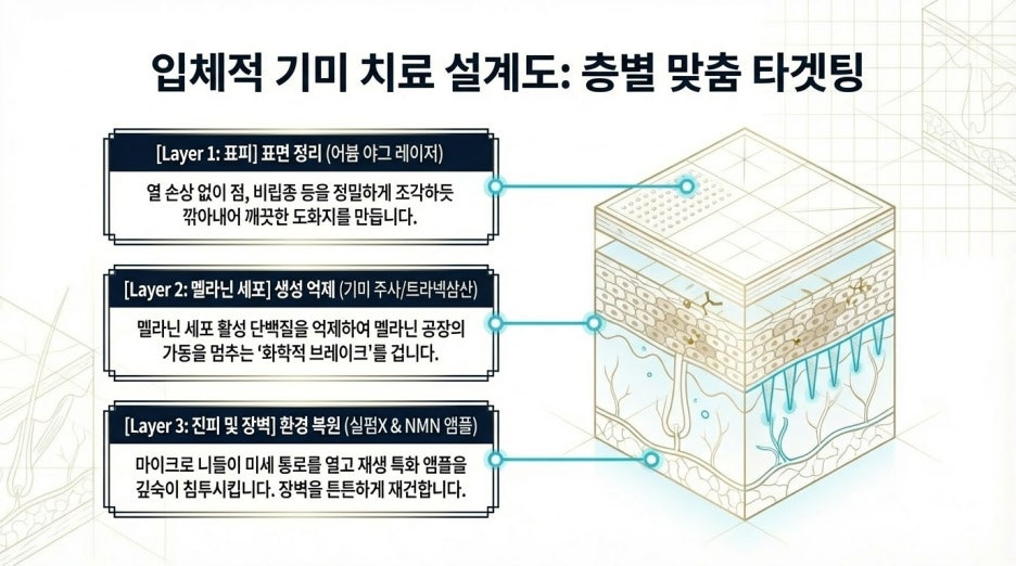 기미 레이저 치료 13년 경력 의사가 추천하는 '이것'
