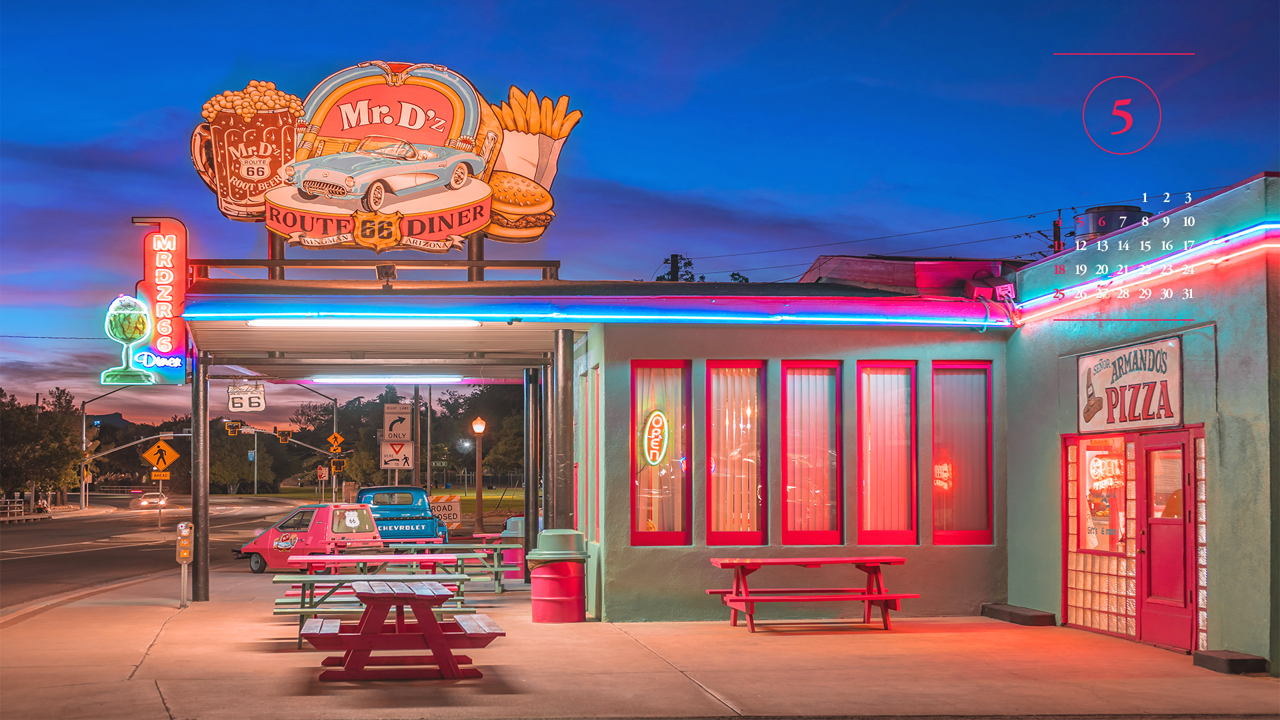 10 식당 A - 2025년5월 노트북배경화면