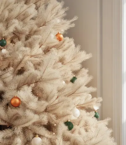 조명 없는 트리