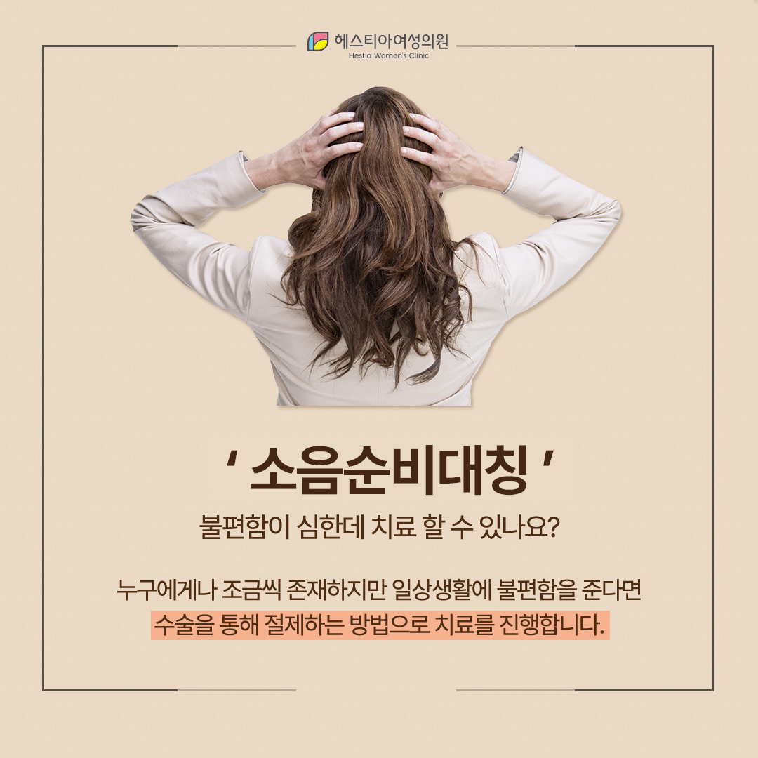 소음순수술
소음순비대칭