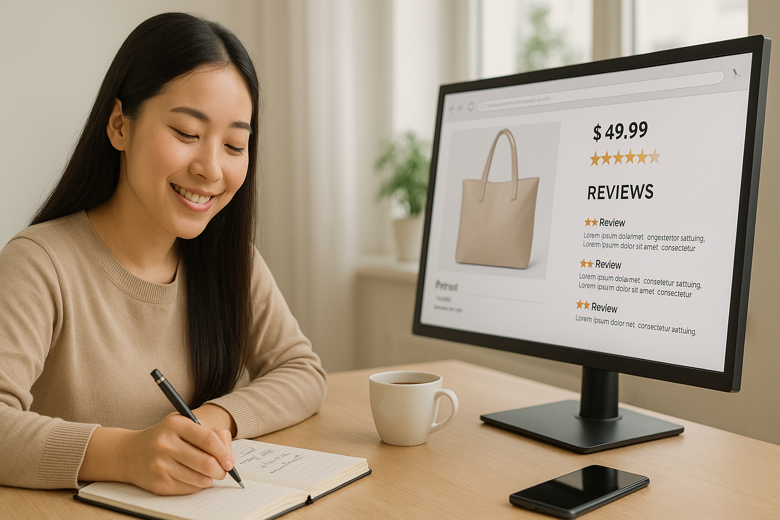 온라인 쇼핑몰 상품 리뷰 검토