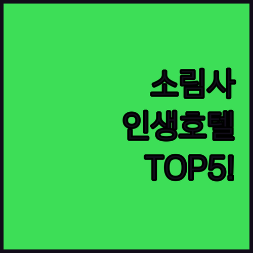 숭산 소림사 여행할 때 머물기 좋은 ..