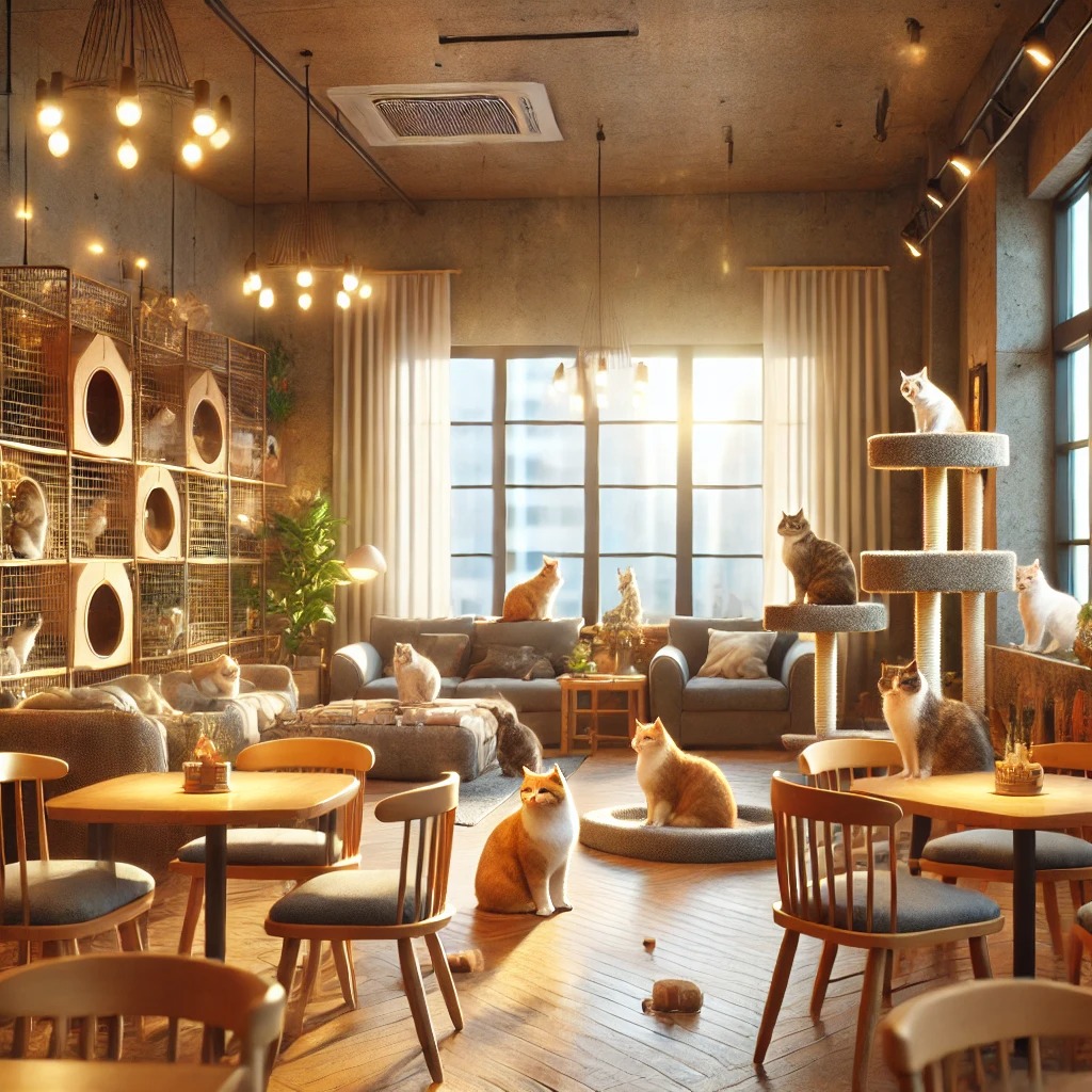 강서 지역 고양이 카페