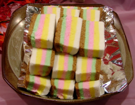 한국의 떡 종류 무지개떡